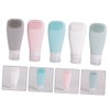 OHPHCALL Shampoo Dispenser Portable Travel Bottles Brush Dispensing Bottle Lotion