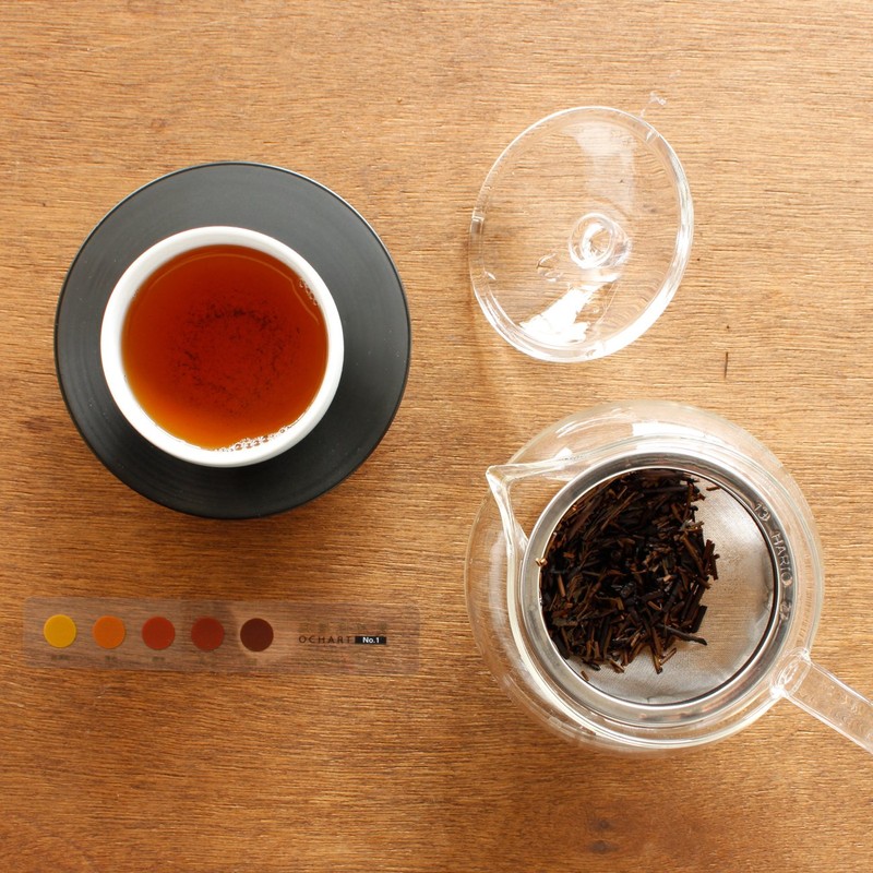 Kyoto Rikyuen Kuro-303 Black Roasted Tea Set of 3