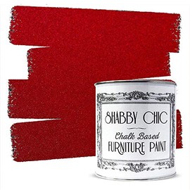 Shabby Chic Chalk Based Furniture Paint Metallic Red, 250ml