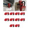 10 Pack Circuit Breaker Locking Device, Terminal for Single Pole