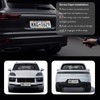 Retro Ocean Wave License Plate Frame - Unobstructed Narrow-Edge 2
