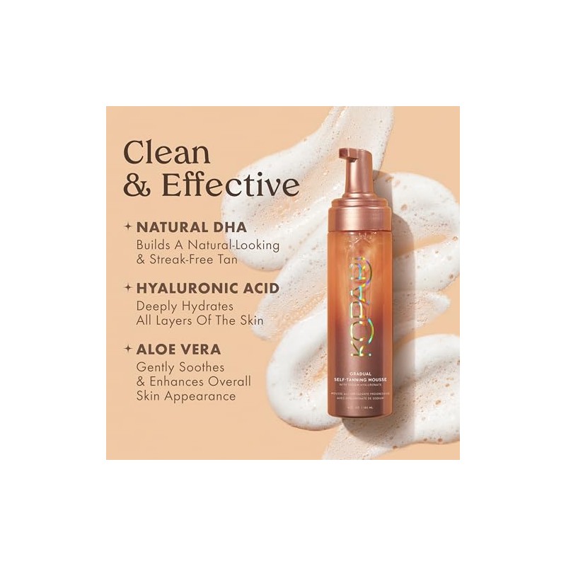Kopari- BRONCEADO NATURAL Y GRADUAL: Consigue un bronceado uniforme y