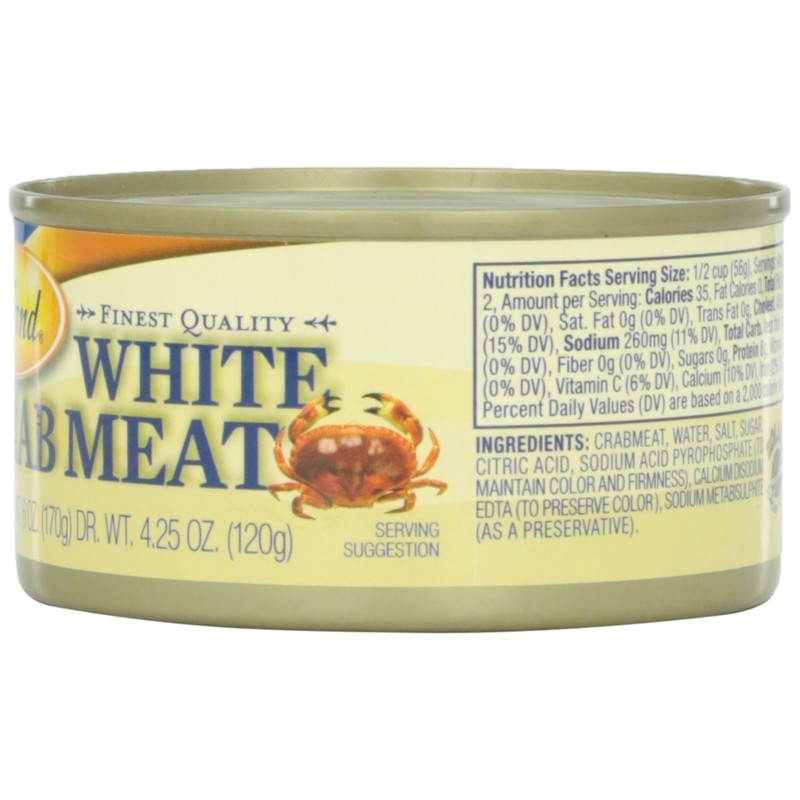 Roland White Crabmeat, 6 oz