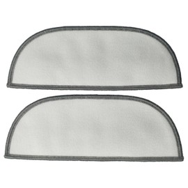 vhbw Mop Cloth Set (2 Pieces) Replacement for iClebo YCR025 for Robot Cleaning Robot Microfibre Pad