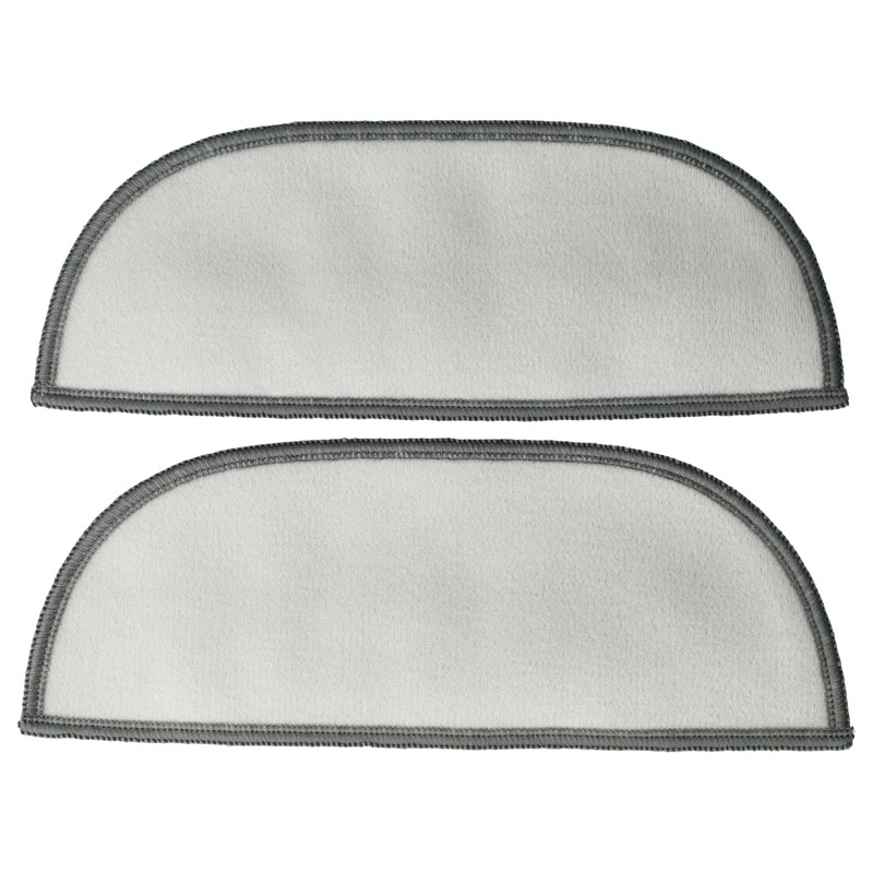 vhbw Mop Cloth Set (2 Pieces) Replacement for iClebo YCR025