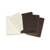 Moleskine CH013P2 Pocket Plain Cahier Journal - Coffee Brown (Pack
