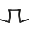 Cequent Unbranded 12'' Rise Ape Hanger 2" Handlebars Black For