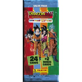 Panini Dragon Ball Universal Collection Trading Cards 24 Cards + 2 Bonus Cards