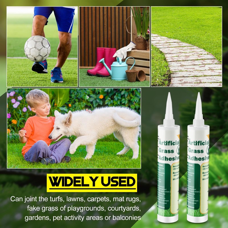 Threlaco 1 Tube Turf Glue for Artificial Grass 10 oz