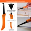 Pro Grout Removal Repair Tool Set Grout Rake Tile 4Pcs