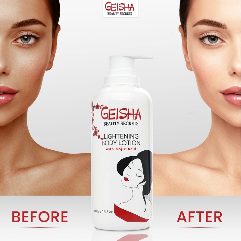 Geisha Kojic Acid Skin Brightening Body Lotion - 13.5 fl