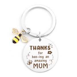 Hropzrcs Mum Gifts, Mothers Day Gifts, Gifts for Mum, Mummy Gifts, Mum Keyring, Present for Mum, Mum Presents, Birthday Gifts for Mum, Christmas Gifts for Mum, Christmas Presents for Mum