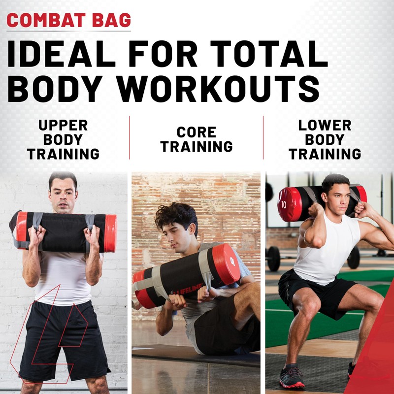 Lifeline Fitness Heavy Duty Combat Bag - Multiple Weight Options