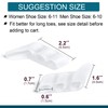 Povihome 10 Pack Pinky Toe Separator and Protectors, Triple Gel