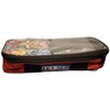 Cornhole Bag Case RED Patch Pouch heavy duty double zipper