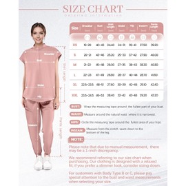 Eadflie Scrubs for Women Set - [Pink/M], Cool Stretch Jogging Scrub Nurse Uniform Set, Comfortable Breathable Scrub Tops and Scrub Pants, Multi Pocket Stand Collar Design for Nurse Workwear