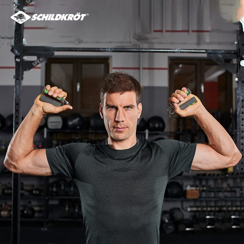 Schildkröt Hand Muscle Trainer Set of 2, 4-Colour Box, Anthracite
