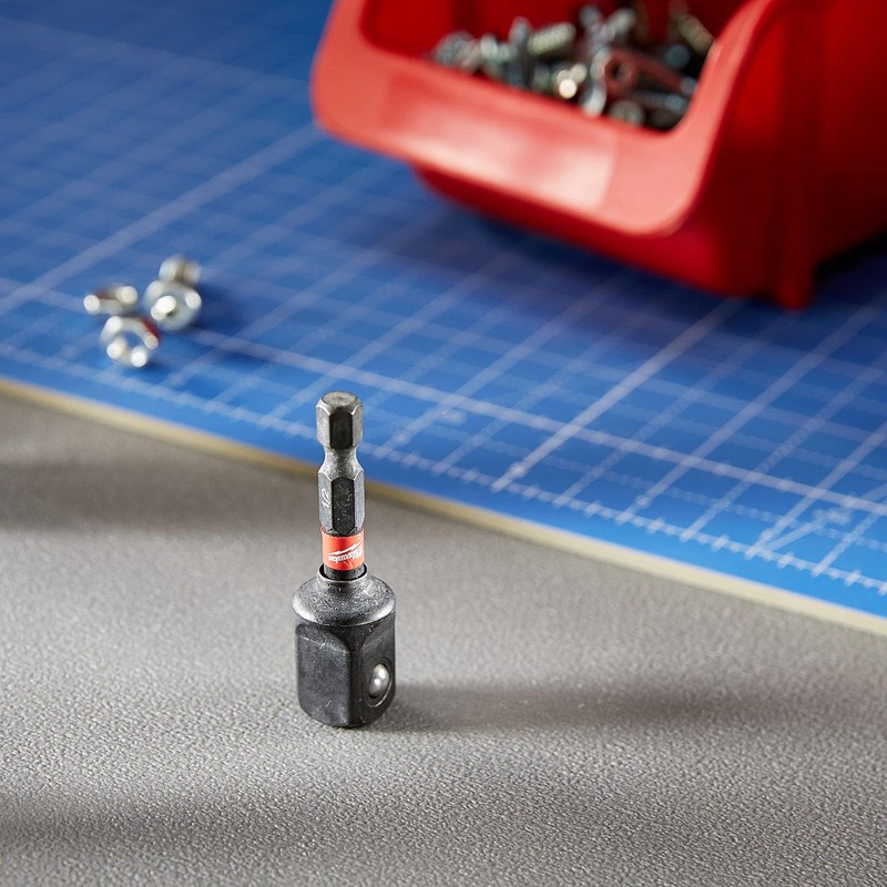 TA-VIGOR 50mm Socket Spanner Insert, 1/4 Inch Hex to 1/2