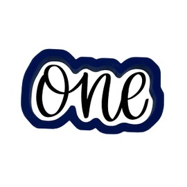 One Word Outline Cookie Cutter (4 inch)
