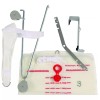Rehafisic Kit De Tracción Cervical Para Colocar En Puertas