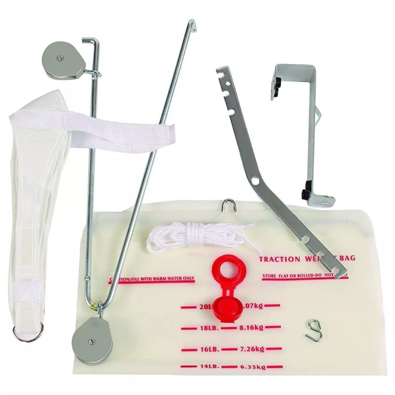 Rehafisic Kit De Tracción Cervical Para Colocar En Puertas