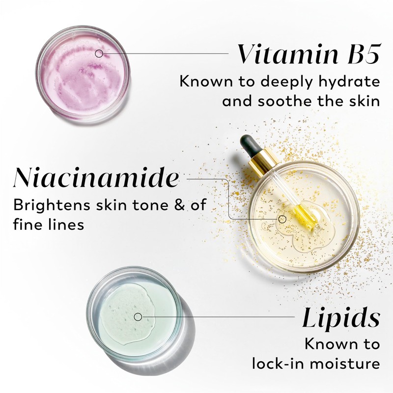 Olay Body Lotion for Women, Age Defying with Niacinamide Serum,