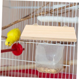 BCOATH Pet Rest Station Bird Cage Parrot Toys Wooden Parrot Standing Platform to Climb Exercise Rack