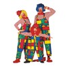 Herrenkostüm Latzhose Clown, Gr. 54
