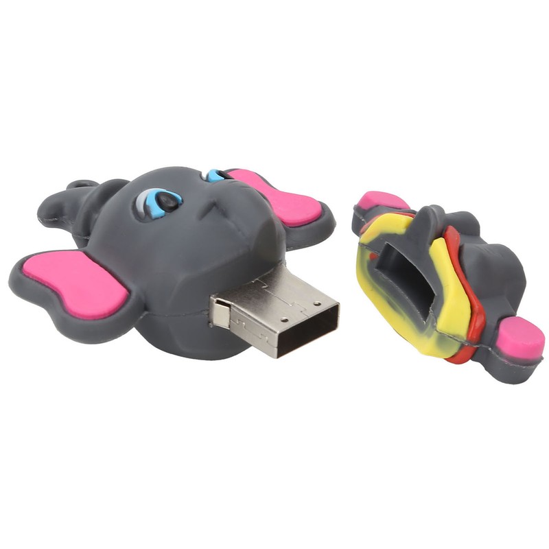 Portable USB2.0 Flash Drive Cute Cartoon Styling Data Storage Transmission