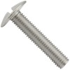 Slotted M5 x 16 Cup Screws Full Thread Stainless Steel