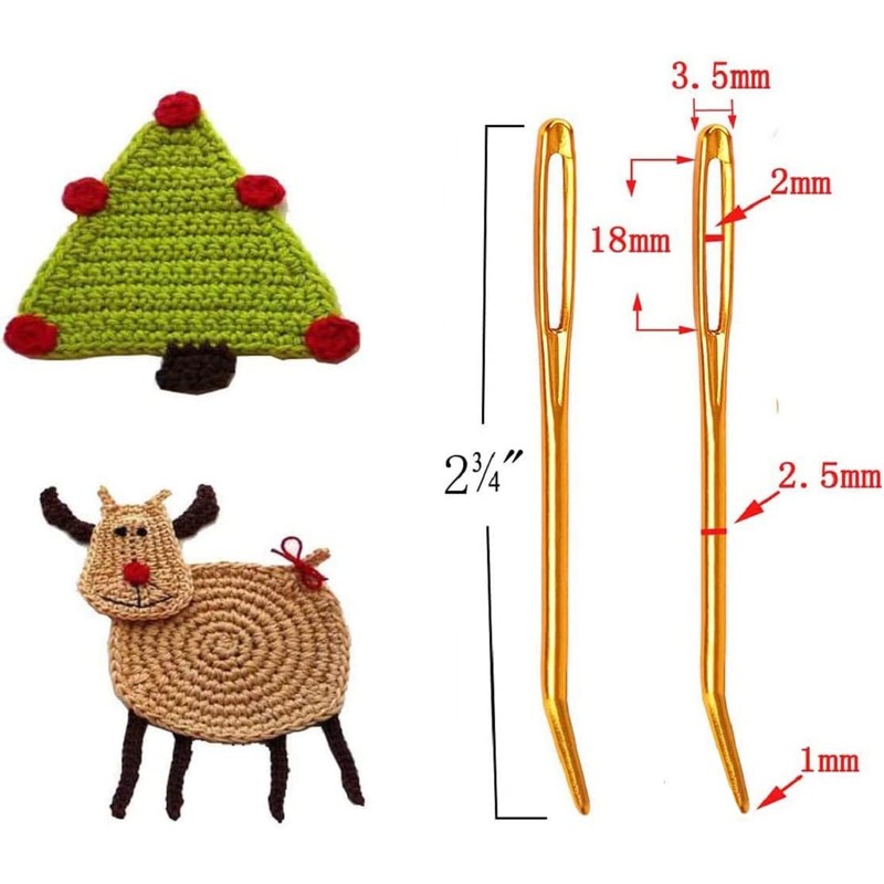 Yarn Darning Tapestry Large Sewing Big Eye Weaving Crochet Wool