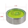 UMEI Aluminium Bubble Level 25x10mm, High Precision Green Water Spirit