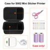 RAIALL Case for ORGSTA S002 Sticker Printer, Travel Bag for
