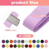 Elastic Bands, Wide Sewing, Elastic Band for Sewing, 24 Colours,