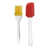 product Set Espatula Miserable Y Brocha Silicon Reposteria Cocina Color