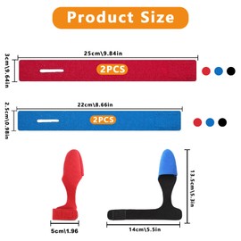 15 Stk Angelrute Gürtel, Elastische Angel Rutenbänder Angeln Set, Angelrutenhalter mit Klettverschluss, Riemen für Angelrutenriemen Angel, Rutenschutz Angelruten Gurte für Spinn Meer Feeder Rute