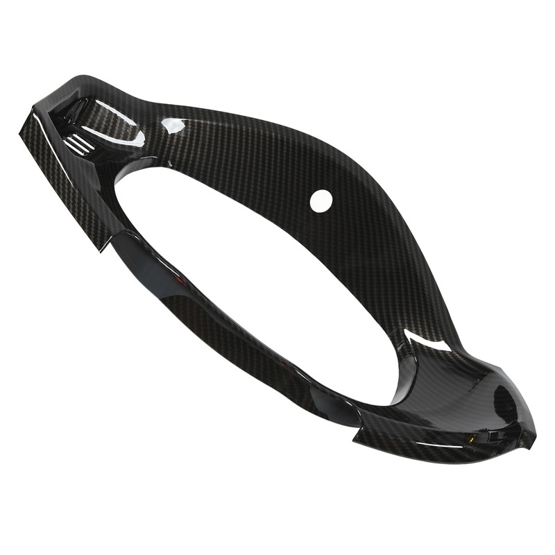 Car Central Control Dashboard Cover Carbon Fiber Style Replacement for