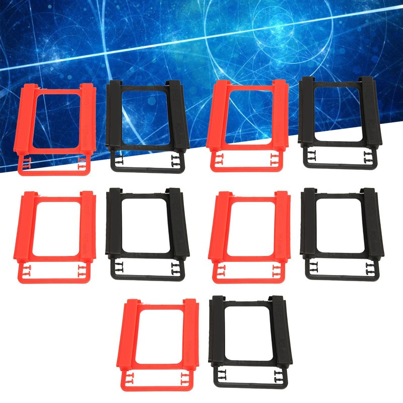 10pcs Hard Drive Bracket 2.5in Heat Dissipation High Compatibility HDD