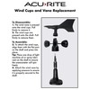 AcuRite Replacement Wind Cups Atlas Weather Sensor, Black
