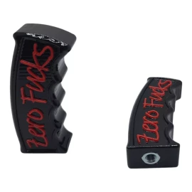 BP-Engineer Can Am Zero F**** Shift Knob XMR Renegade XXC Outlander, Black, Red Polymer 4"
