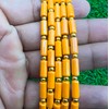 1 Strand Orange Italian Coral 18 Pieces Approx Beads Size