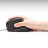 Sanwa Supply MA-ERGK9 Antibacterial Quiet Wired Ergonomic Mouse