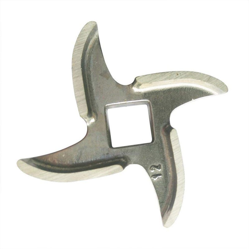 #12 Meat Grinder Blade Stainless Steel Knife Cutter Replacement for
