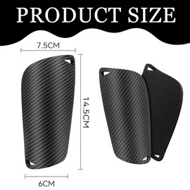 JRYXDS Children's Football Shin Pads, 15 x 8 cm, Shin Pads, Football Men's with Non-Slip Sleeves, Durable Shin Pads, Football, Provide Strong Protection