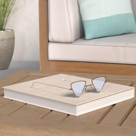 Shiratori Retro Classic Trendy Stylish Sunglasses for Men Women ，100% UV Protection ， Triangle Designer Style, Blue, One Size