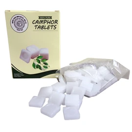 Camphor Tablets 90 Grams Pack Inscent | Premium Quality Refined Camphor Blocks 100% Natural for Incense, Insenses Aromatherapy, Odor Eliminator, Puja, Alcanfor by New Age Imports, Inc.®