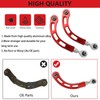 RiAiCiING Adjustable Rear Bearing Camber Arm Kit Compatible with 2002-2006