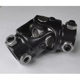 CNCDPT 3/4-36 Spline X 3/4" DD U-Joint Black Universal Steering Shaft For Chevy Ford