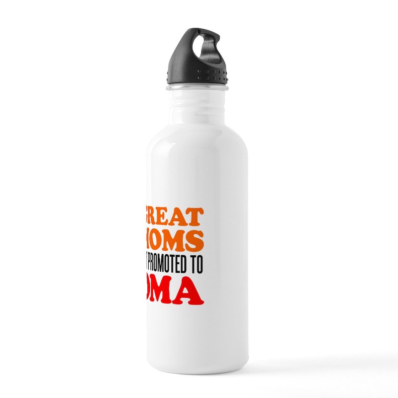 CafePress Promoted To Oma Drinkware Water Bottle 1.0L (34 oz)