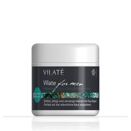 Vilate Anti-Ageing Moisturising Cream 50 ml Face Care with Malachite Immediate Anti-Wrinkle Effect for Men, Even with Sensitive Oily Skin Made in Germany